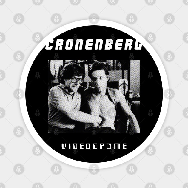 Cronenberg's Videodrome Magnet by lilmousepunk